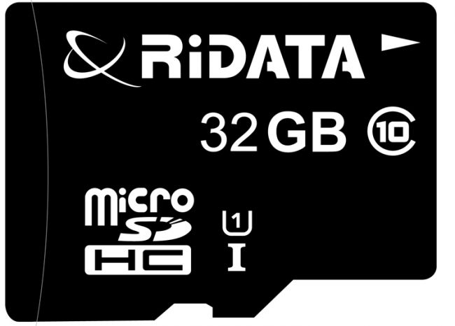 Card microSD RiDATA capacitate 32Gb viteza C10-2