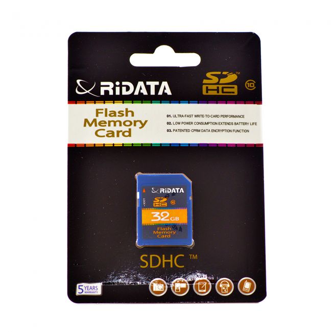 Card SDHC | RiDATA | 32Gb | 5 ani garanție-1