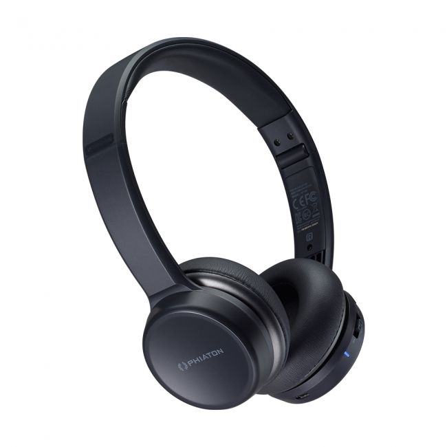 Casti audio Bluetooth PHIATON BT-390 cu microfon, pliabile, negru, tip headset-1