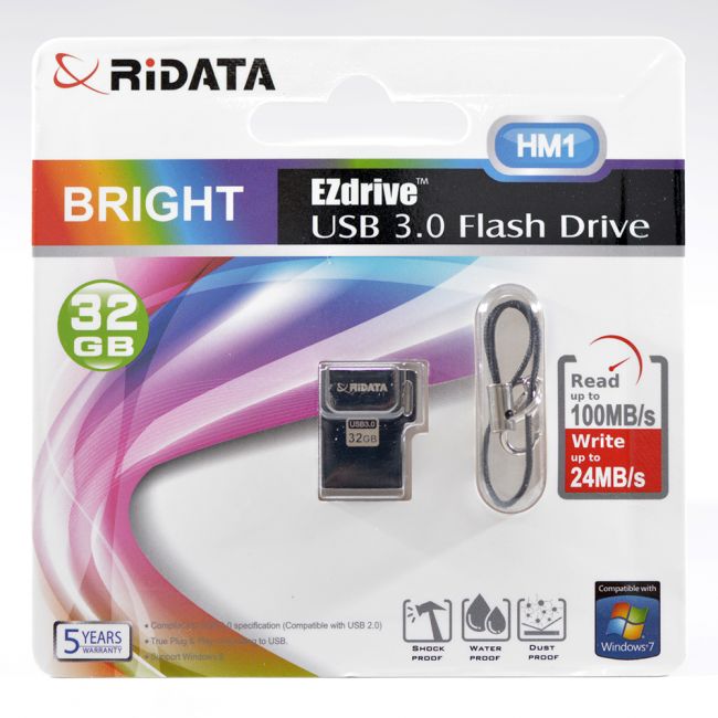 Memorie USB3 | RiDATA | 32GB | model HM1 BRIGHT | metal-1