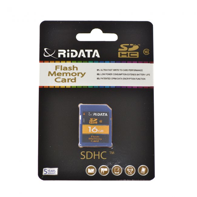 Card SDHC | RiDATA | 16Gb | clasa 10-1
