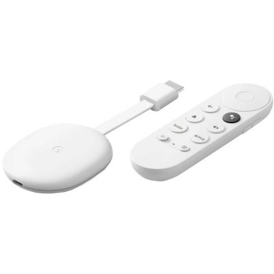 Media Player Google Chromecast 2K cu Google TV, HDMI, alb-img