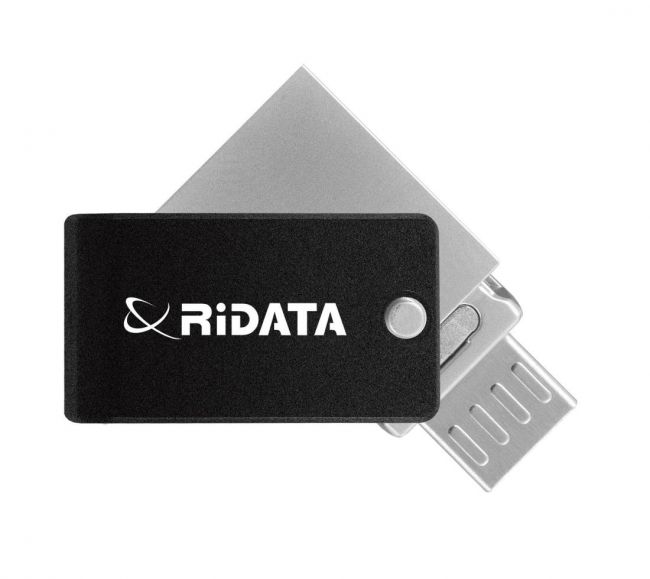 Memorie USB2 | RiDATA | 8Gb | model OTG OT3 Roll | metal-2