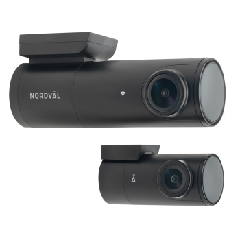 Camera auto DVR NORDVAL I DC102-2K-2CH-32Gb I wi-fi I GPS-1