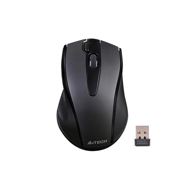A4Tech - mouse wireless G9-500FS | silentios | negru-4