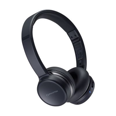 Casti audio Bluetooth PHIATON BT-390 cu microfon, pliabile, negru, tip headset-img