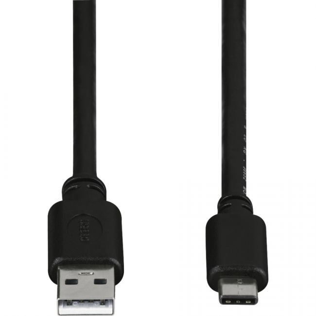 Cablu USB-2 | USB-C, tata-tata, 1m, HAMA-135722-3